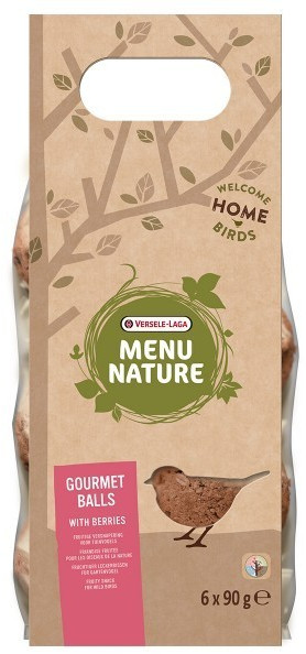 Versele-Laga Menu Nature Gourmet Balls with Berries 6x90g