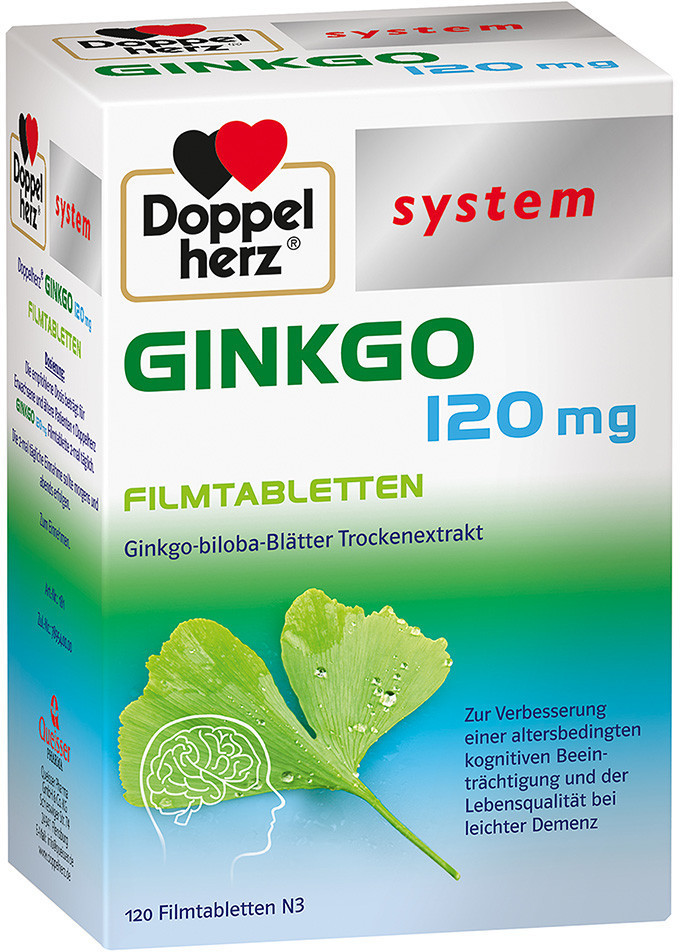 Ginkgo 120mg system Filmtabletten (120 Stk.)
