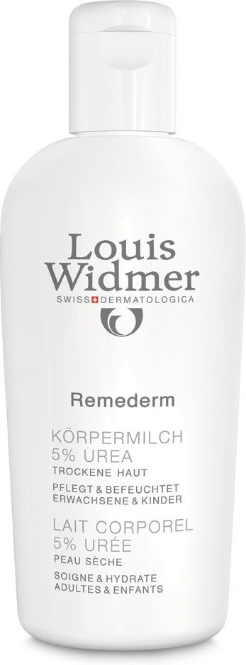 Louis Widmer Remederm Body Milk 5% Urea Unscented (200ml)