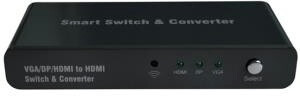 Roline HDMI DisplayPort VGA - Video Converter 14.01.3568