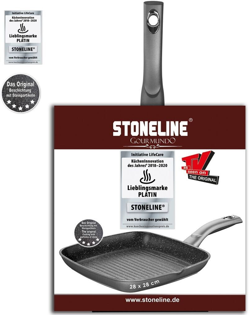 Stoneline Grill Corner Pan 28 x 28 cm