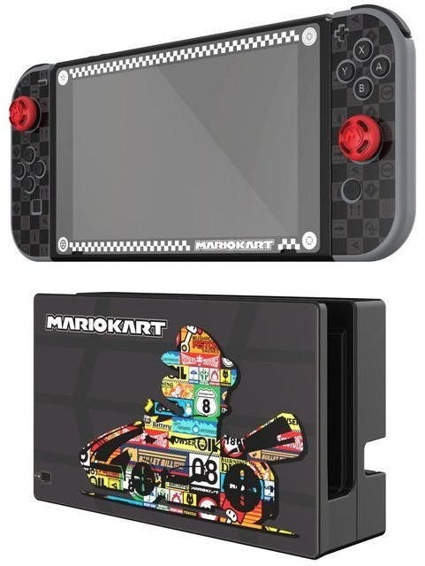 PDP Nintendo Switch Play & Protect Skins Mario Kart Edition