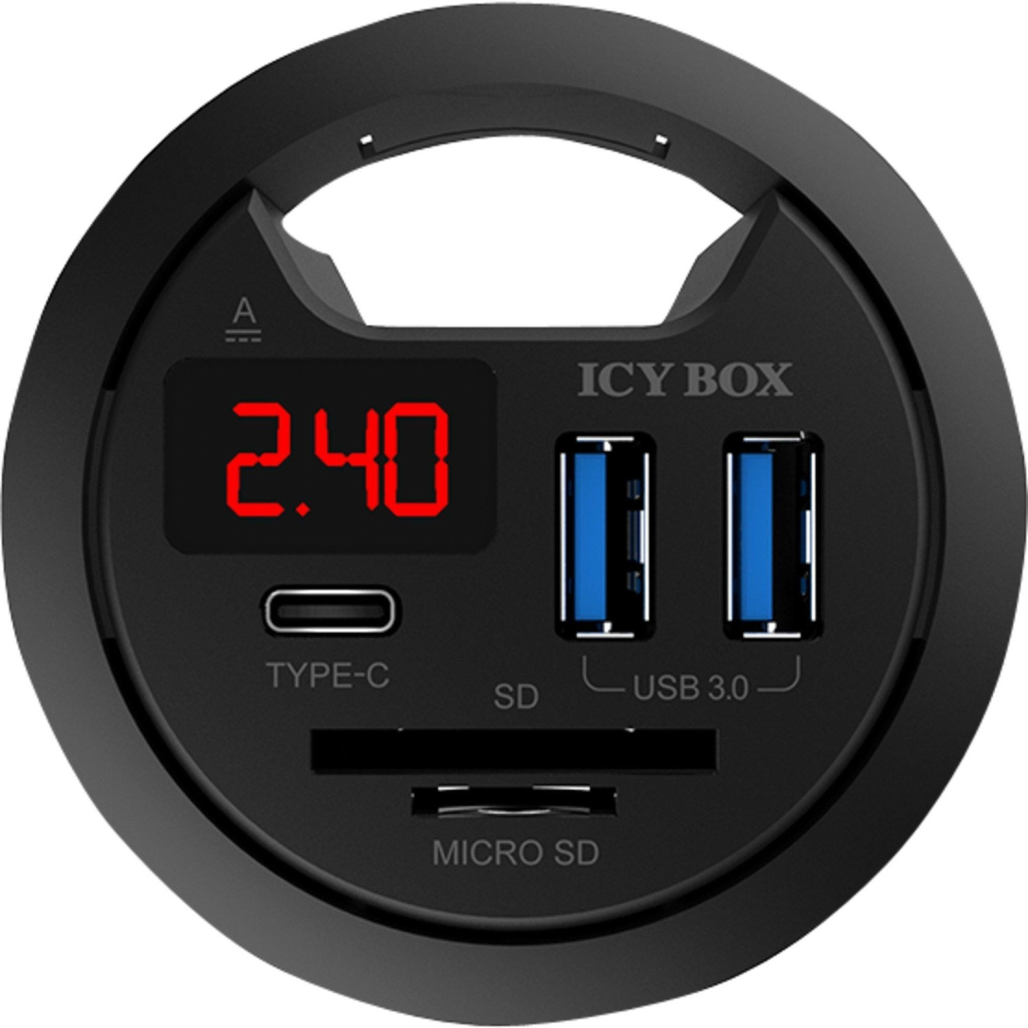 Raidsonic Icy Box 2 Port 3.0 USB-C Hub (IB-HUB1404)