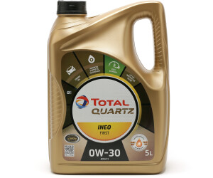 Olio Total 0W30 Quartz Ineo First Olio Motore Acea C1 PSA Start & Stop 1  Litro