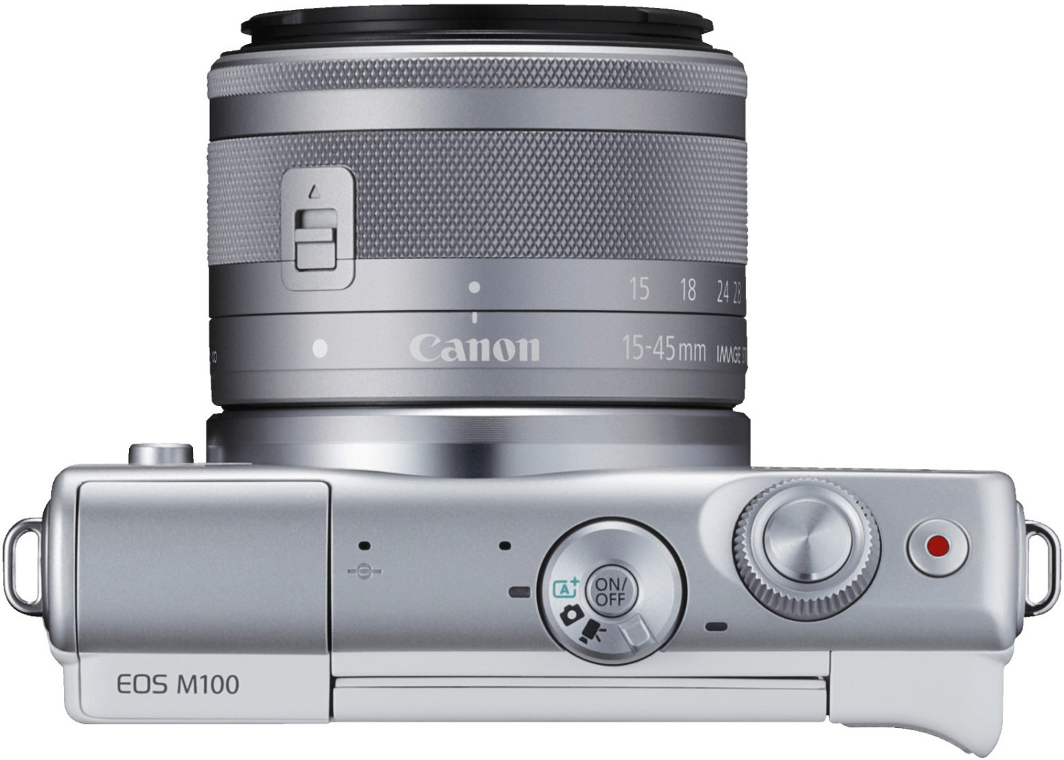 ProShop - Canon EOS M100 15-45mm - Weiß für nur 248,99€ inkl. Versand