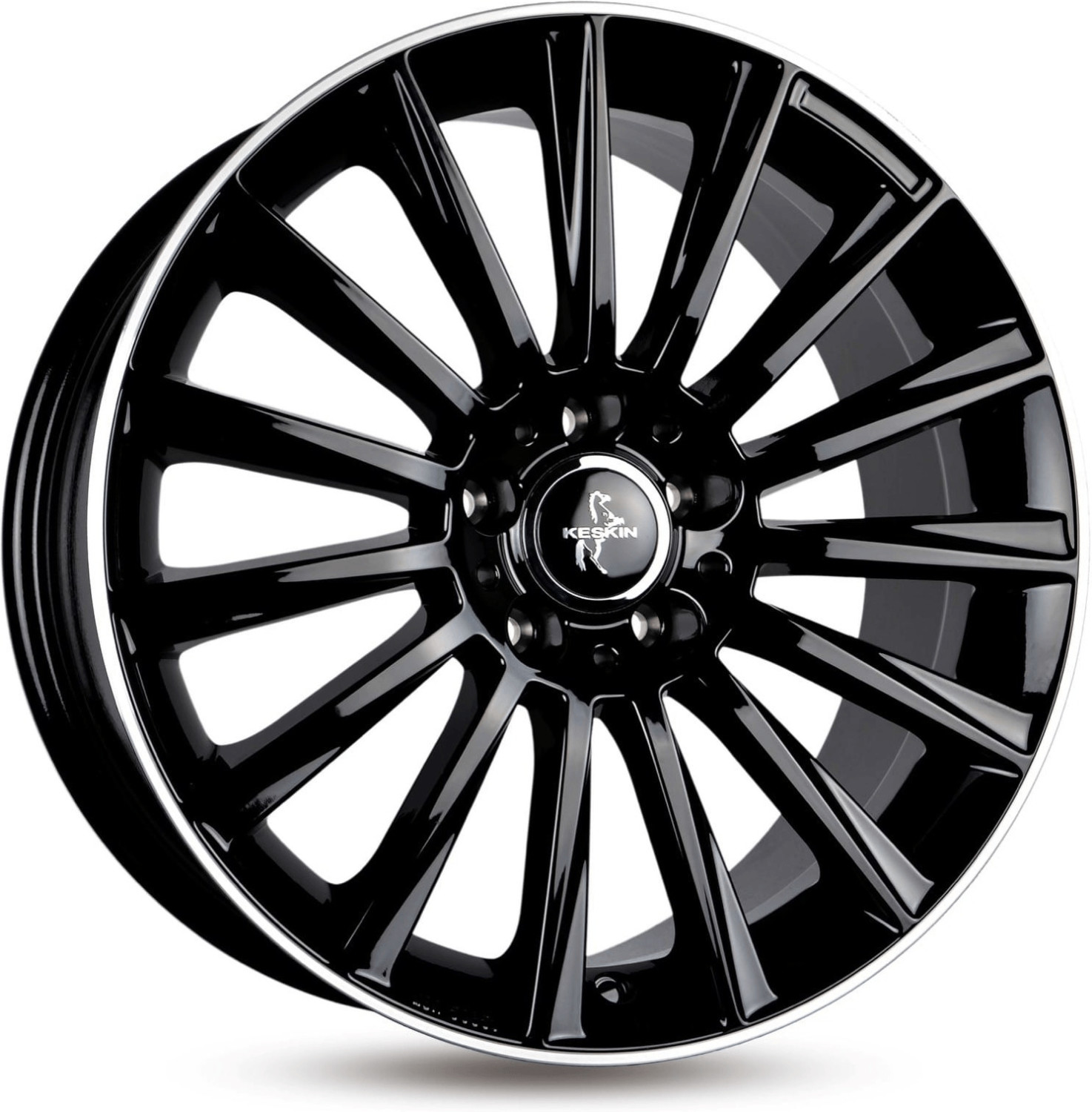 Keskin KT18 Turbo (8x18) black lip polished