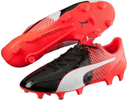 Puma evoSPEED 1.5 FG puma white/puma black/blast