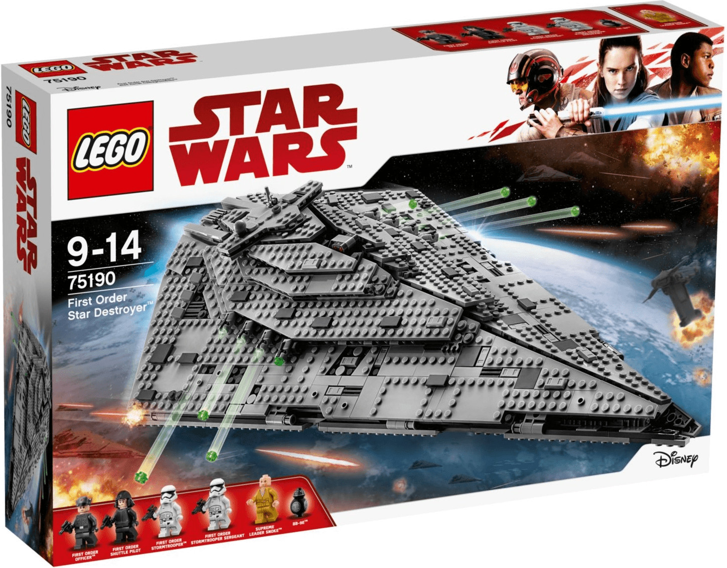 LEGO Star Wars First Order Star Destroyer (75190) ab 314,99 € (Januar