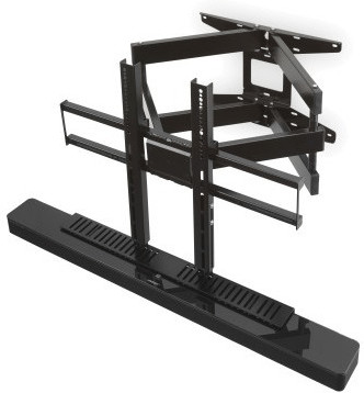Soundxtra Cantilever TV Wall Mount for Bose SoundTouch 300 Soundbar & Flat Screen TV