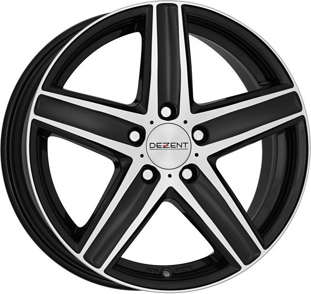 Dezent TG (6.5x16) dark polished front