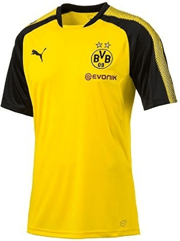 Puma Borussia Dortmund Training Jersey Youth 2017/2018 cyber yellow/puma black