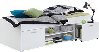 FMD Lit Carlo 90x200 cm blanc