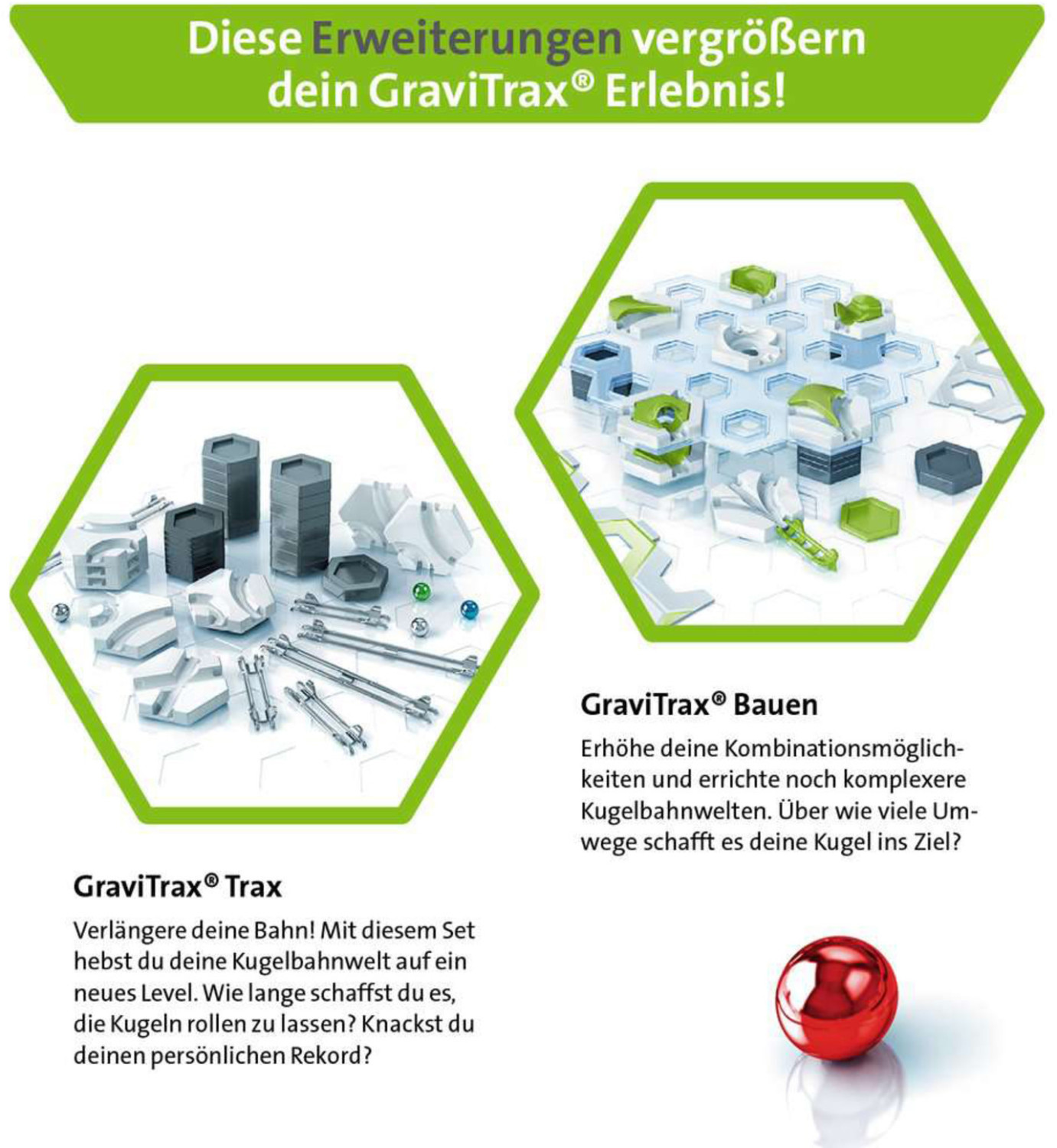 Ravensburger GraviTrax Extension Trax (27595) a € 19,99 (oggi)