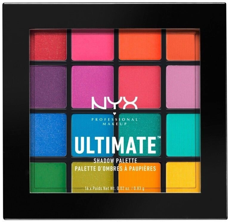 NYX Eyeshadow Ultimate Shadow Palette 04 Brights (13,3g)