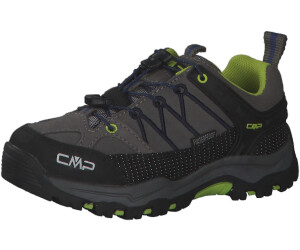 Wandel Schoenen Voor Kinderen Maat 39 CMP Kids Rigel Low Trekkingschoenen - Waterdicht (WP), Unisex, Maat 39 EU, Cactus Kleur Unisex Trekkingschoenen Suède