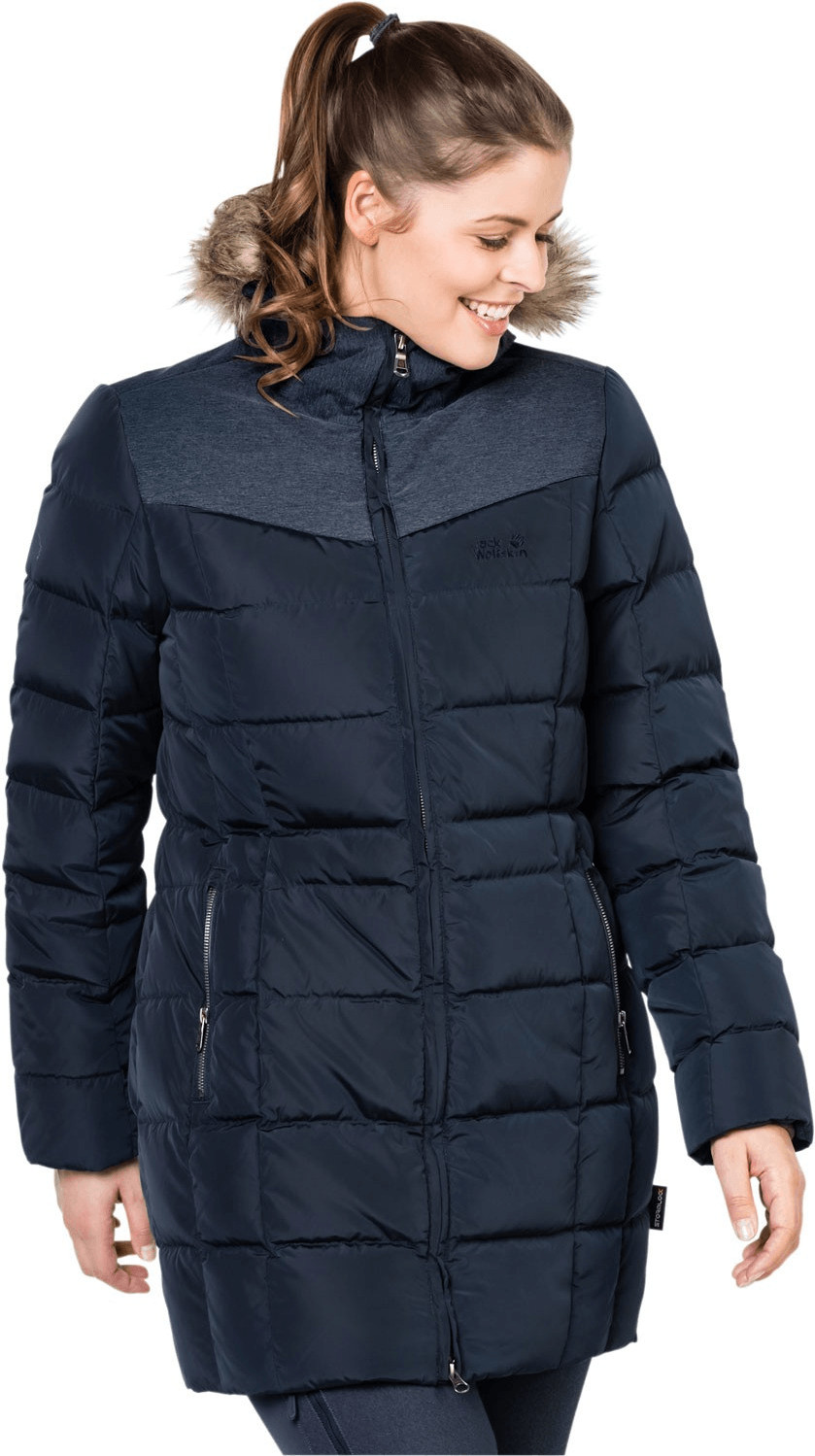 Buy Jack Wolfskin Baffin Island Coat midnight blue from £195.46 (Today ...