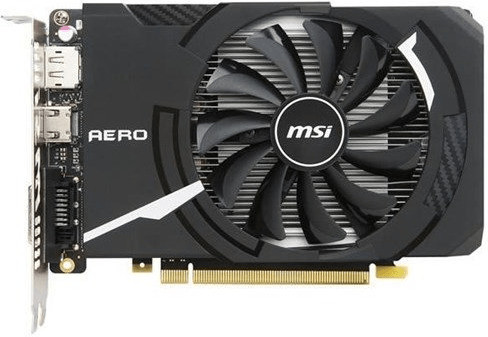 MSI GeForce GTX 1050 AERO ITX 2G OCV1 (2048 Mo)