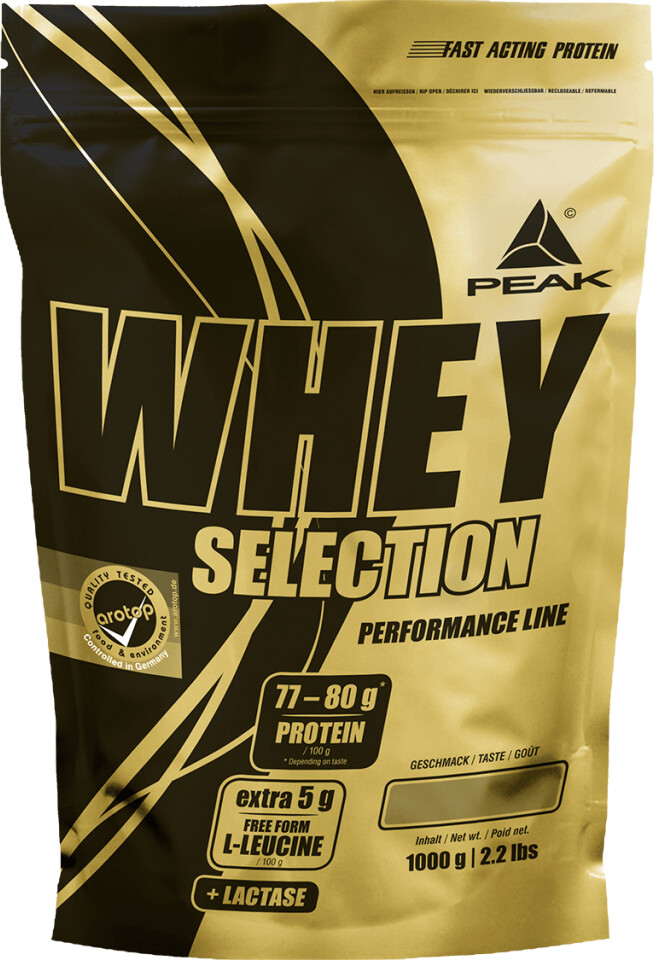 Peak Whey Selection 1000g Banana