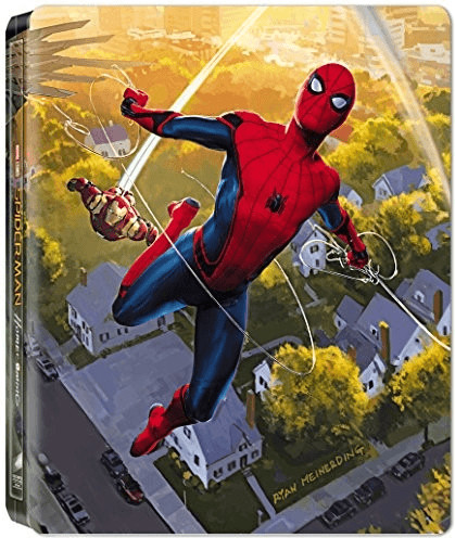 Spider-Man : Homecoming [Édition limité boîtier SteelBook - Blu-ray 3D + Blu-ray + Digital UltraViolet]