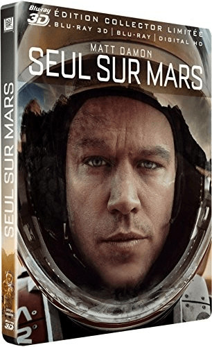 Seul sur Mars [Combo Blu-ray 3D + Blu-ray + Digital HD - Édition Collector Limitée boîtier SteelBook]