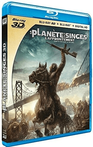 La Planète des Singes : L'Affrontement [Combo Blu-ray 3D + Blu-ray 2D]