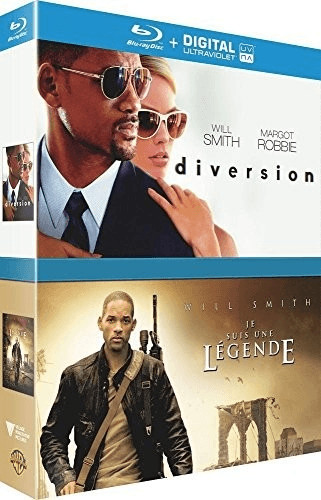 Will Smith : Diversion + Je suis une légende [Blu-ray + Copie digitale]