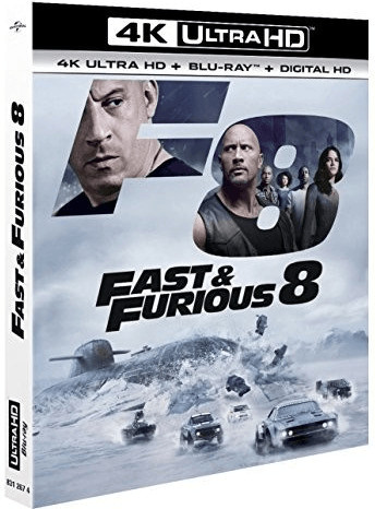 Fast & Furious 8 [4K Ultra HD + Blu-ray + Copie Digitale UltraViolet]