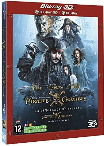 Pirates des Caraïbes, la vengeance de Salazar [Combo Blu-ray 3D + Blu-ray 2D]
