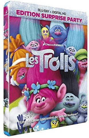 Les Trolls  Edition Surprise Party  inclus le karaoké [Blu-ray Édition Surprise Party]