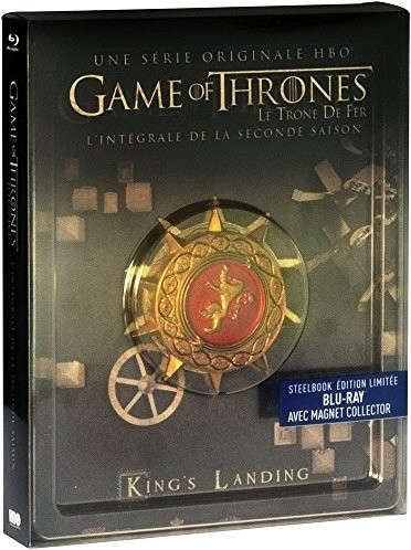 Game of Thrones (Le Trône de Fer) - Saison 2 [Blu-ray Édition collector boîtier SteelBook + Magnet]