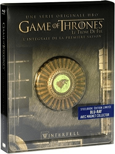 Game of Thrones (Le Trône de Fer) - Saison 1 [Blu-ray Édition collector boîtier SteelBook + Magnet]