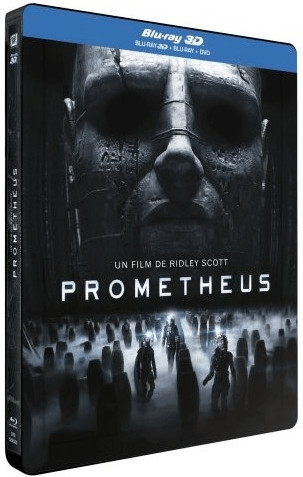 Prometheus [Combo Blu-ray 3D + Blu-ray + DVD - Édition boîtier SteelBook]