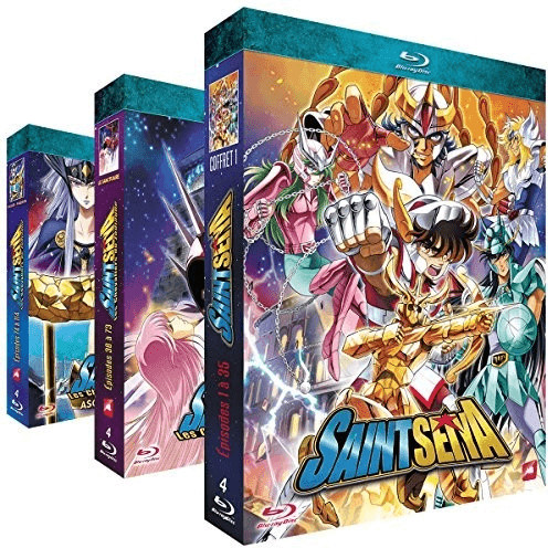 Saint Seiya (Les Chevaliers du Zodiaque) - Intégrale - Edition HD [Blu-ray]