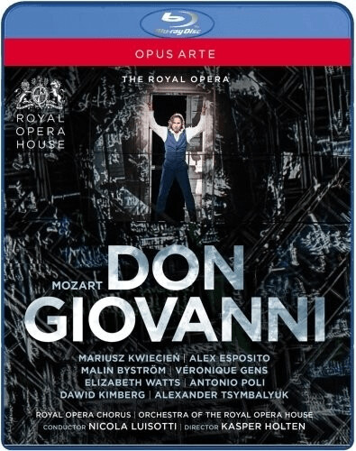 Mozart : Don Giovanni. Kwiecien, Esposito, Tsymbalyuk, Gens, Holten, Luisotti. [Blu-ray]