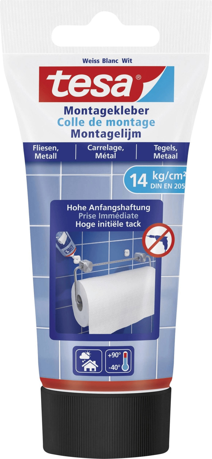 Tesa Colle de montage carrelage et métal
