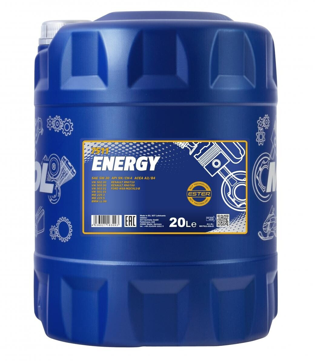 Mannol Energy 5W-30 (20 l)