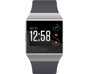 fitbit ionic silver gray
