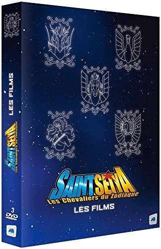 Saint Seiya (Les Chevaliers du Zodiaque) - Les 5 Films - Coffret DVD [Non censuré]