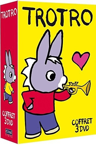 Trotro - Vol. 1 : Trotro fait du vélo + Vol. 2 : Au lit Trotro + Vol. 3 : Trotro et la chasse au Trésor [DVD]