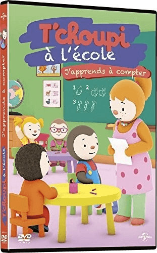T'choupi à l'école - J'apprends à compter [DVD]
