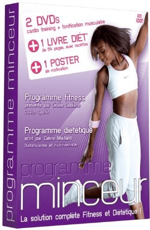 Programme minceur - Coffret double DVD + Livre