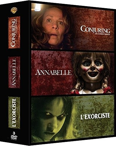Conjuring : les dossiers Warren + Annabelle + L'exorciste [DVD]