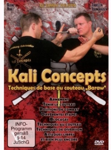 Kali Concepts : techniques de base àu couteau Baraw [DVD]
