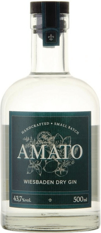 Amato Wiesbaden Dry Gin 0,5l 43,7% ab 25,48 € | Preisvergleich bei