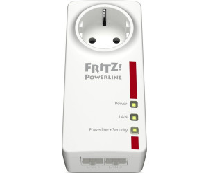 AVM FRITZ!Powerline 1260E - Powerline Adapter WLAN - weiß