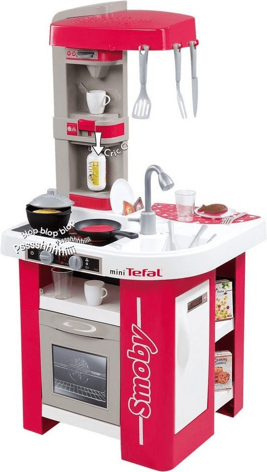 Smoby Cuisine Tefal Studio rouge