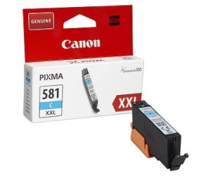 Kompatibel zu Canon CLI 581 XL XXL BK 2106C001, Schwarz, 13 ml