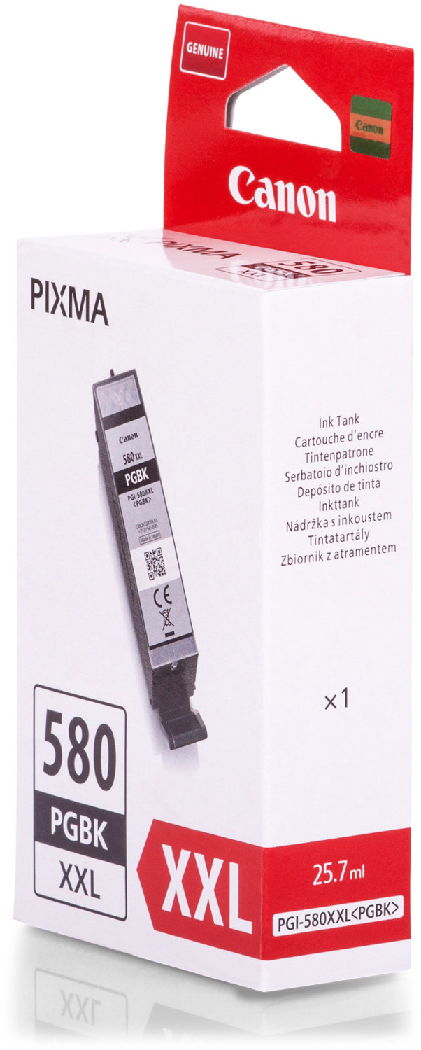 ✓ Cartouche compatible CANON PGI-580BK XXL noir couleur Noir en