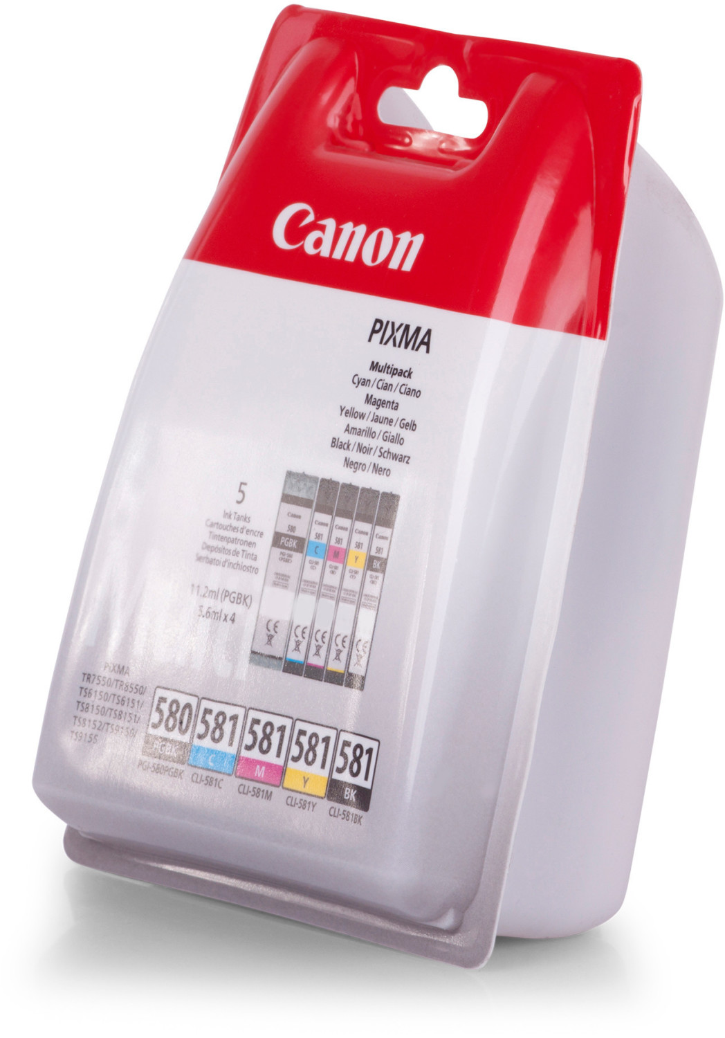 Buy Canon PGI-580/CLI-581 Multipack 4 Colours (2078C005) from