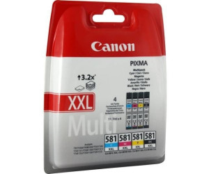 Canon PGI-580 + CLI-581 CMYK original multipack 1 x 11 + 4 x 5 ml.  (2078C005)